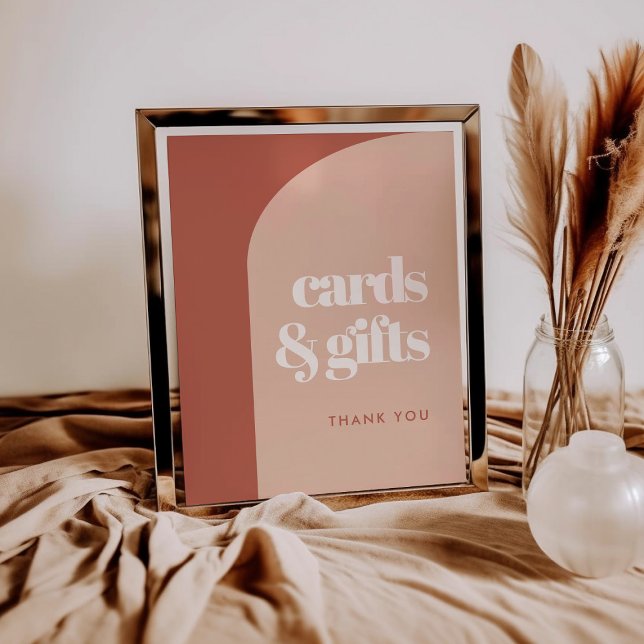 Affiche Chic pêche en terre cuite arche Cartes & Cadeaux s (Créateur téléchargé)