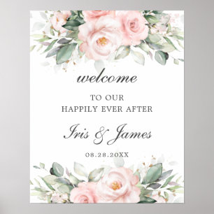 Affiche Chic Roses Roses Roses Roses Roses Rose Flore Accu