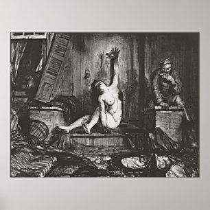 Affiche Chic vintage : La Cigarette de Wesley Bellows