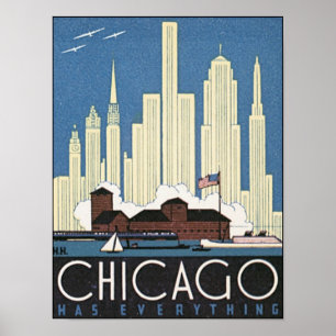 Affiche Chicago a tout