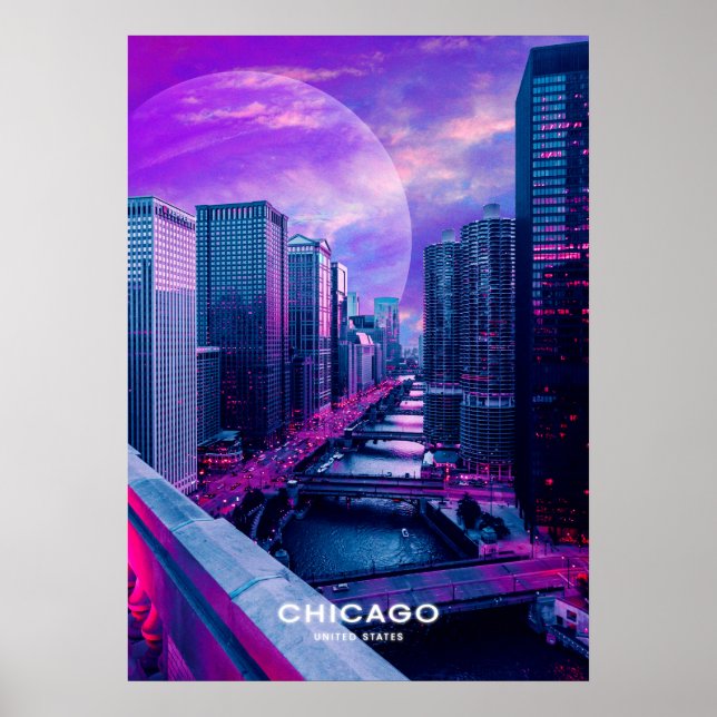 Affiche Chicago City (Devant)