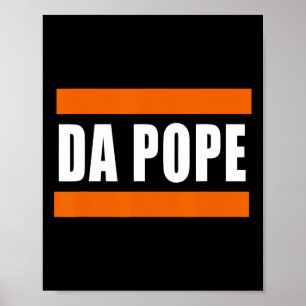 Affiche Chicago Da Pope Humour drôle