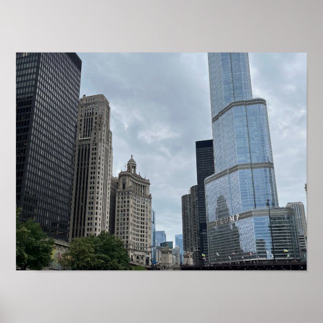 Affiche Chicago Illinois (Devant)