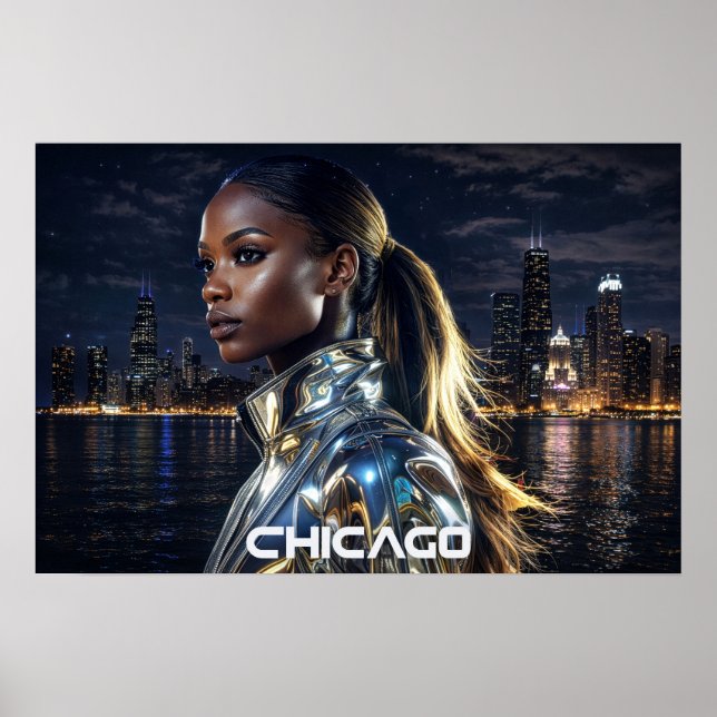 AFFICHE CHICAGO - ILLINOIS (Devant)