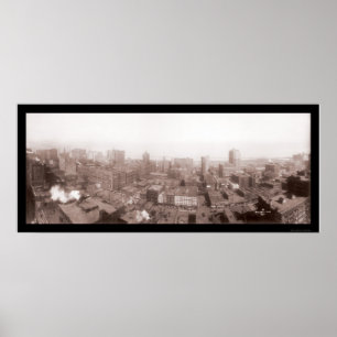 Affiche Chicago Illinois Photo 1912