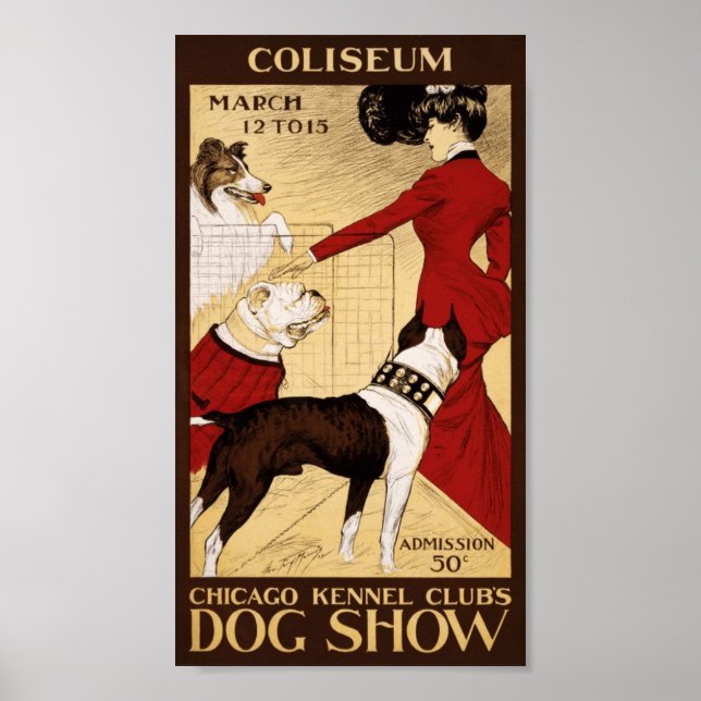 Affiche Chicago Kennel Club Chien Show (Devant)