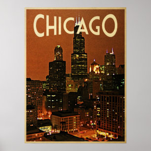 Affiche Chicago La Nuit