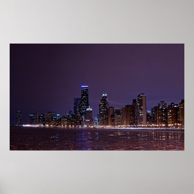 Affiche Chicago Skyline (Devant)