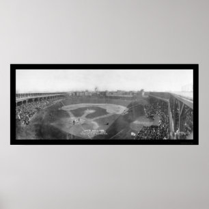Affiche Chicago White Sox Cubs Photo 1909