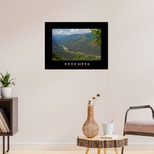 Affiche Chicamocha Colombie