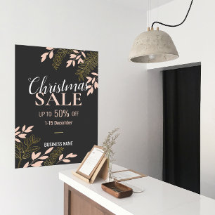 Affiche ChicChristmas Vente d'affaires Publicité