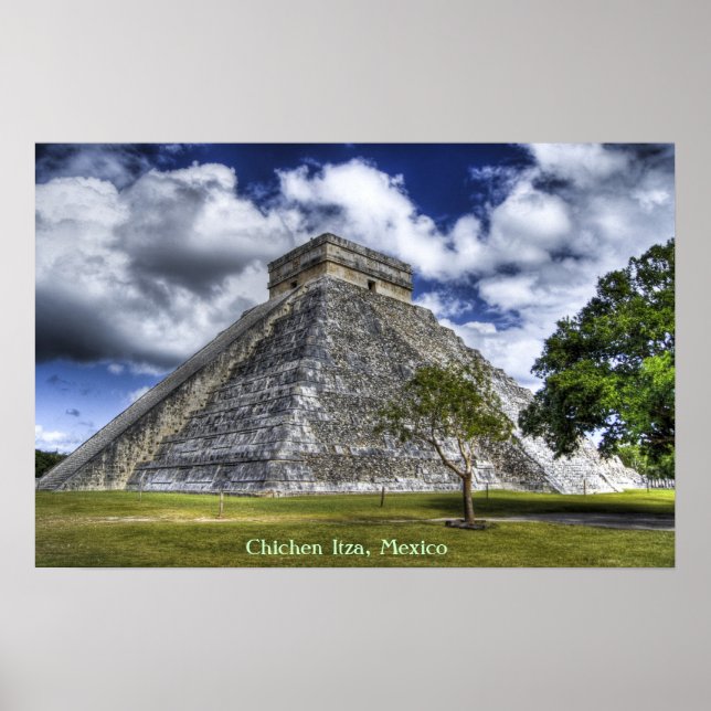 Affiche Chichen Itza, Mexique (Devant)
