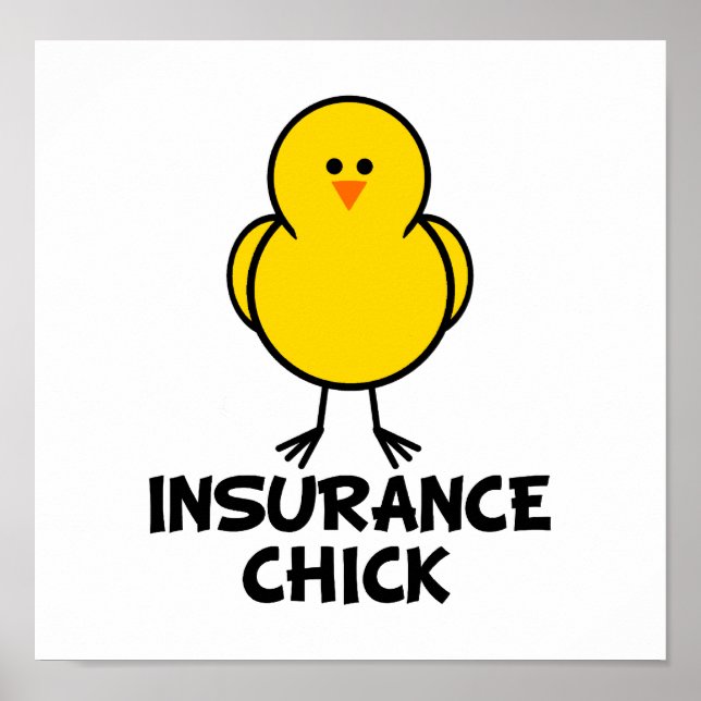 Affiche Chick d'assurance (Devant)