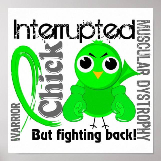 Affiche Chick Interrompu 3 Dystrophie Musculaire (Devant)