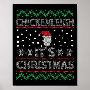 Affiche Chickenleigh C'est Noël Drôle Noël Maman maman