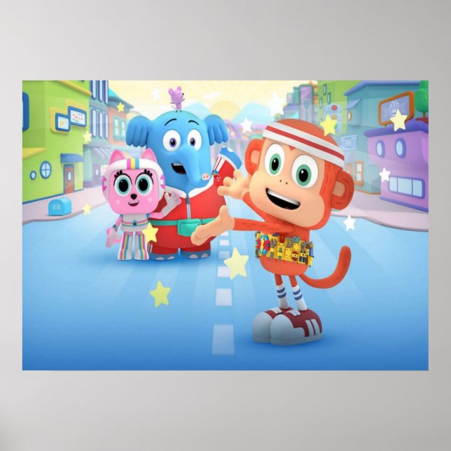 Affiche Chico friends bon bon (Devant)