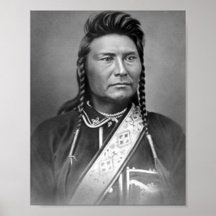 Affiche Chief Joseph Portrait 1880