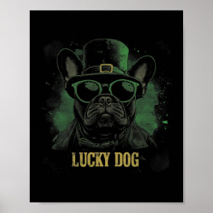 Affiche Chien à Chien à Chien - Saint Patrick's Day Saint