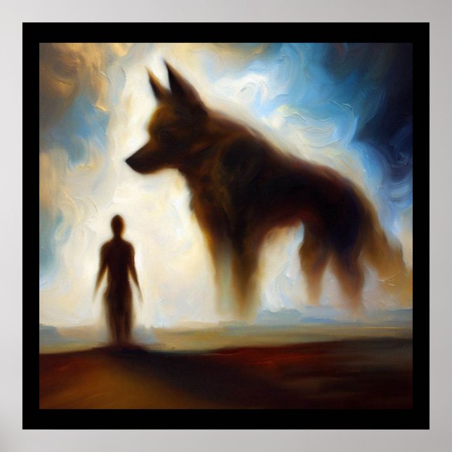 Affiche Chien animal Spirit 1 (Devant)