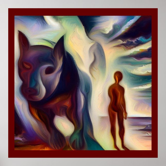 Affiche Chien animal Spirit 2 (Devant)