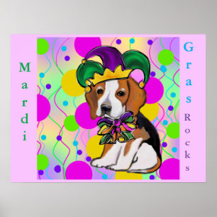 Affiche Chien beagle