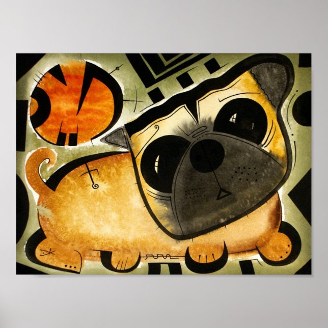 Affiche Chien carlin dk_2005aug8o (Devant)