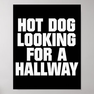Affiche Chien Chaud Cherchant Un Couloir Amateurs De Chien
