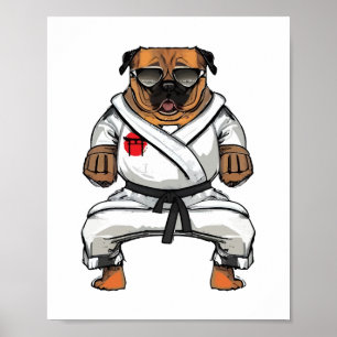 Affiche Chien connaît Karate