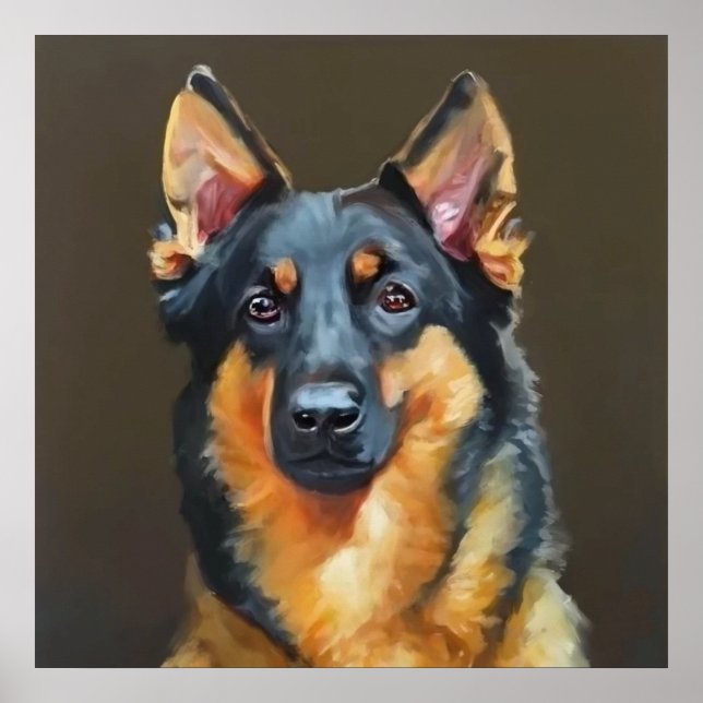 Affiche Chien de Beauceron (Devant)