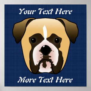 Affiche Chien de boxeur