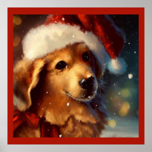 Affiche Chien de Noël 4