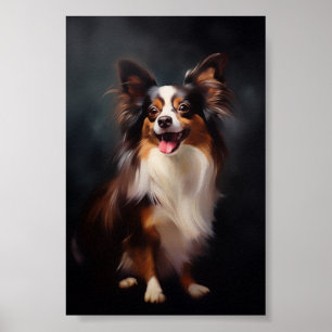 Affiche Chien de Papillon