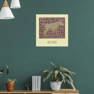 Affiche Chien 'meilleur ami'