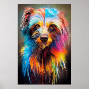 Affiche Chien Teckel animal animal familier animal adorabl