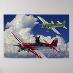 Affiche Chiens 4 de vol