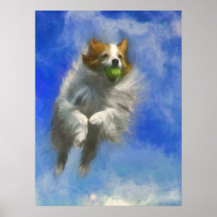 AFFICHE CHIENS DANS LA PATROUILLE DE BALLE DU CIEL 3