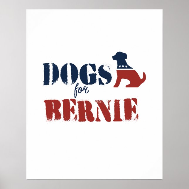Affiche Chiens pour Bernie (Devant)