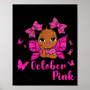 Affiche Chignon Méssy En Octobre Nous Portons Nk Cancer Du