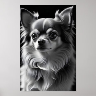 Affiche Chihuahua Chien adorable animal de compagnie adora