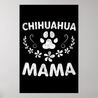 Affiche Chihuahua Mama