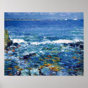 Affiche Childe Hassam - Île aux Canards depuis Appledore