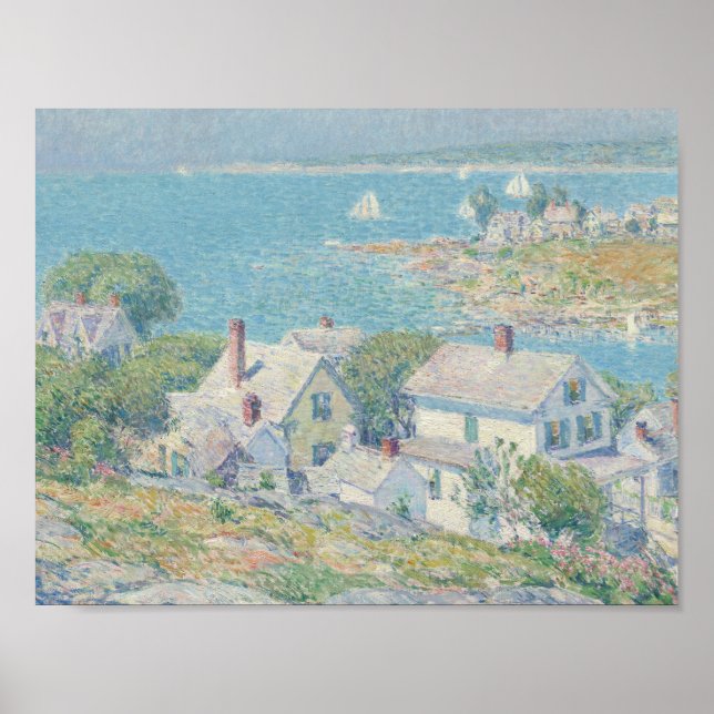 Affiche Childe Hassam - Pays-Bas - Nouvelle-Angleterre (Devant)