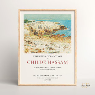 Affiche Childe Hassam Un Terrain Côtier Du Nord-Est
