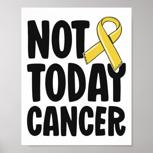 Affiche Childhood Cancer Survivor Party Shirt Kids Cancer  (Devant)