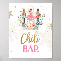 Chili Bar Nutcracker Ballerina Girl Table de nourr