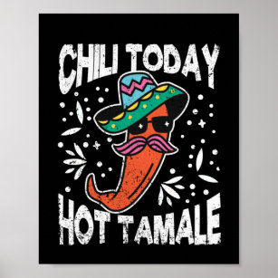 Affiche Chili Today Hot Tamale Dots Mexique