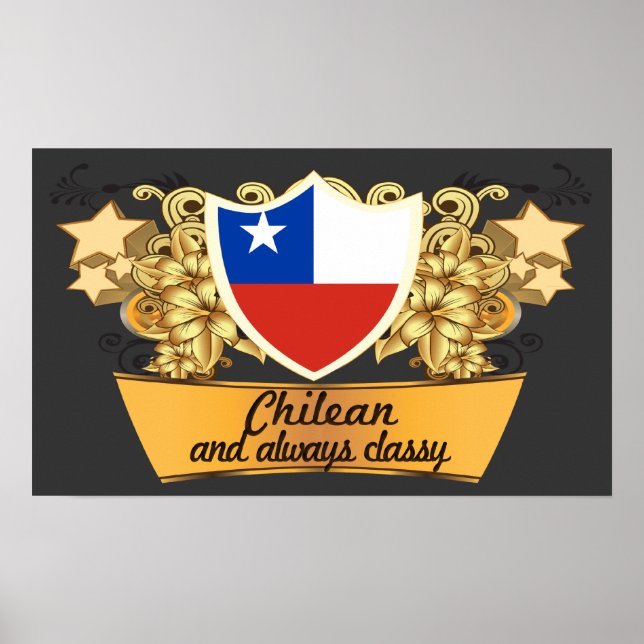 Affiche Chilien classique (Devant)