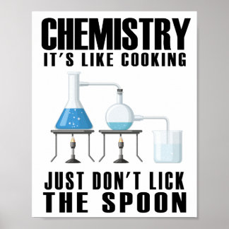 Affiche Chimie C'est comme Cuisine
