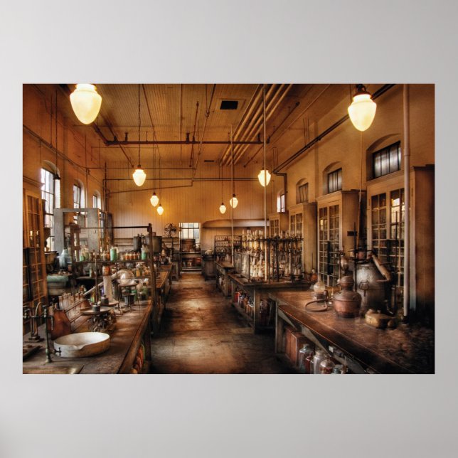 Affiche Chimiste - Le Chem Lab (Devant)