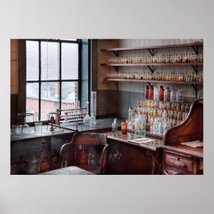 Affiche Chimiste - Science des parfums